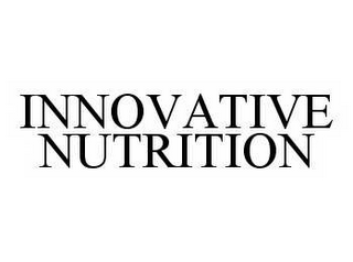 INNOVATIVE NUTRITION