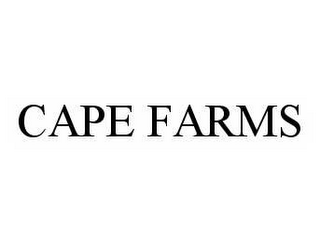 CAPE FARMS