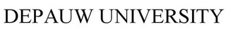DEPAUW UNIVERSITY
