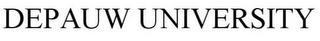 DEPAUW UNIVERSITY