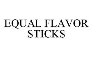 EQUAL FLAVOR STICKS