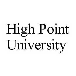 HIGH POINT UNIVERSITY