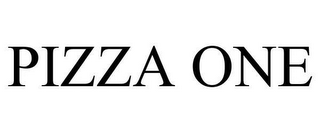 PIZZA ONE