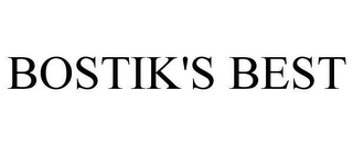 BOSTIK'S BEST
