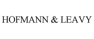 HOFMANN & LEAVY