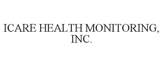 ICARE HEALTH MONITORING, INC.