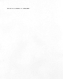 MID-DI·LU·TION DI·A·FIL·TRA·TION