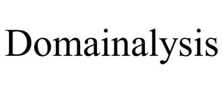 DOMAINALYSIS