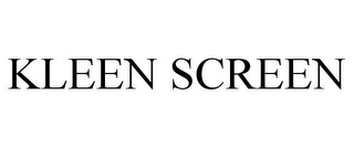 KLEEN SCREEN