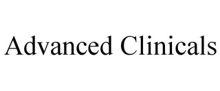 ADVANCED CLINICALS