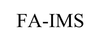 FA-IMS