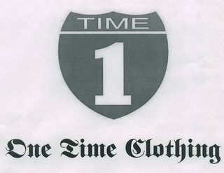 TIME 1 ONE TIME CLOTHING