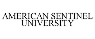 AMERICAN SENTINEL UNIVERSITY