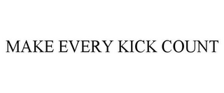 MAKE EVERY KICK COUNT