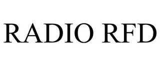 RADIO RFD