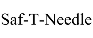 SAF-T-NEEDLE