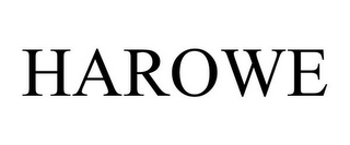 HAROWE