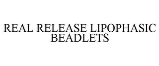 REAL RELEASE LIPOPHASIC BEADLETS