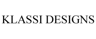 KLASSI DESIGNS