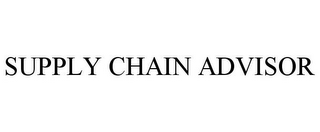 SUPPLY CHAIN ADVISOR