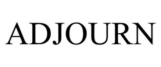 ADJOURN