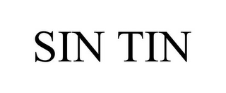 SIN TIN