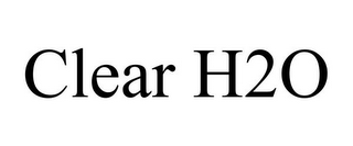 CLEAR H2O
