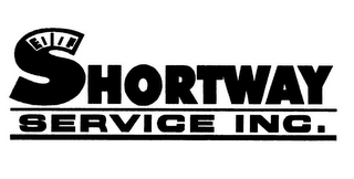 SHORTWAY SERVICE INC. E F
