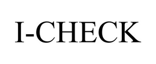 I-CHECK