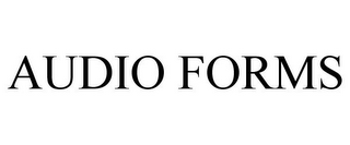 AUDIO FORMS
