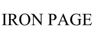 IRON PAGE