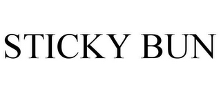 STICKY BUN