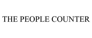 THE PEOPLE COUNTER