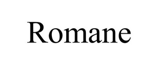 ROMANE