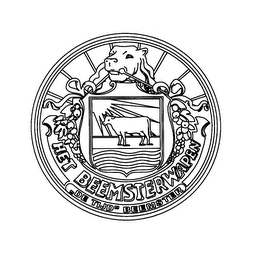HET BEEMSTERWAPEN "DE TIJD" BEEMSTER