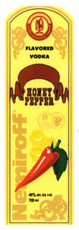 HONEY PEPPER FLAVORED VODKA NEMIROFF