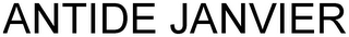 ANTIDE JANVIER