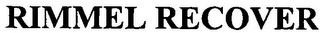 RIMMEL RECOVER