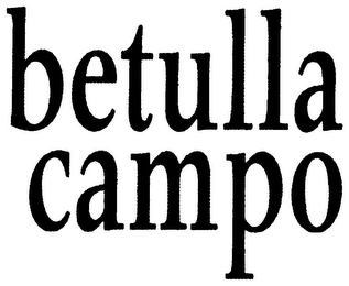 BETULLA CAMPO