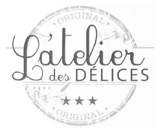 ORIGINAL L'ATELIER DES DÉLICES