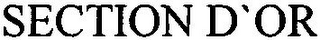 SECTION D'OR