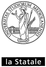UNIVERSITAS STUDIORUM MEDIOLANENSIS LA STATALE