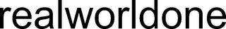 REALWORLDONE