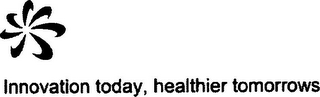 INNOVATION TODAY, HEALTHIER TOMORROWS