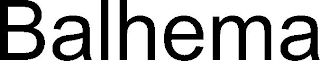 BALHEMA