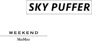 SKY PUFFER WEEKEND MAXMARA