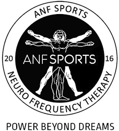 ANF SPORTS 20 ANF SPORTS 16 NEURO FREQUENCY THERAPY POWER BEYOND DREAMS