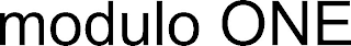 MODULO ONE