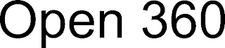 OPEN 360