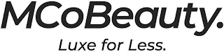 MCOBEAUTY. LUXE FOR LESS.